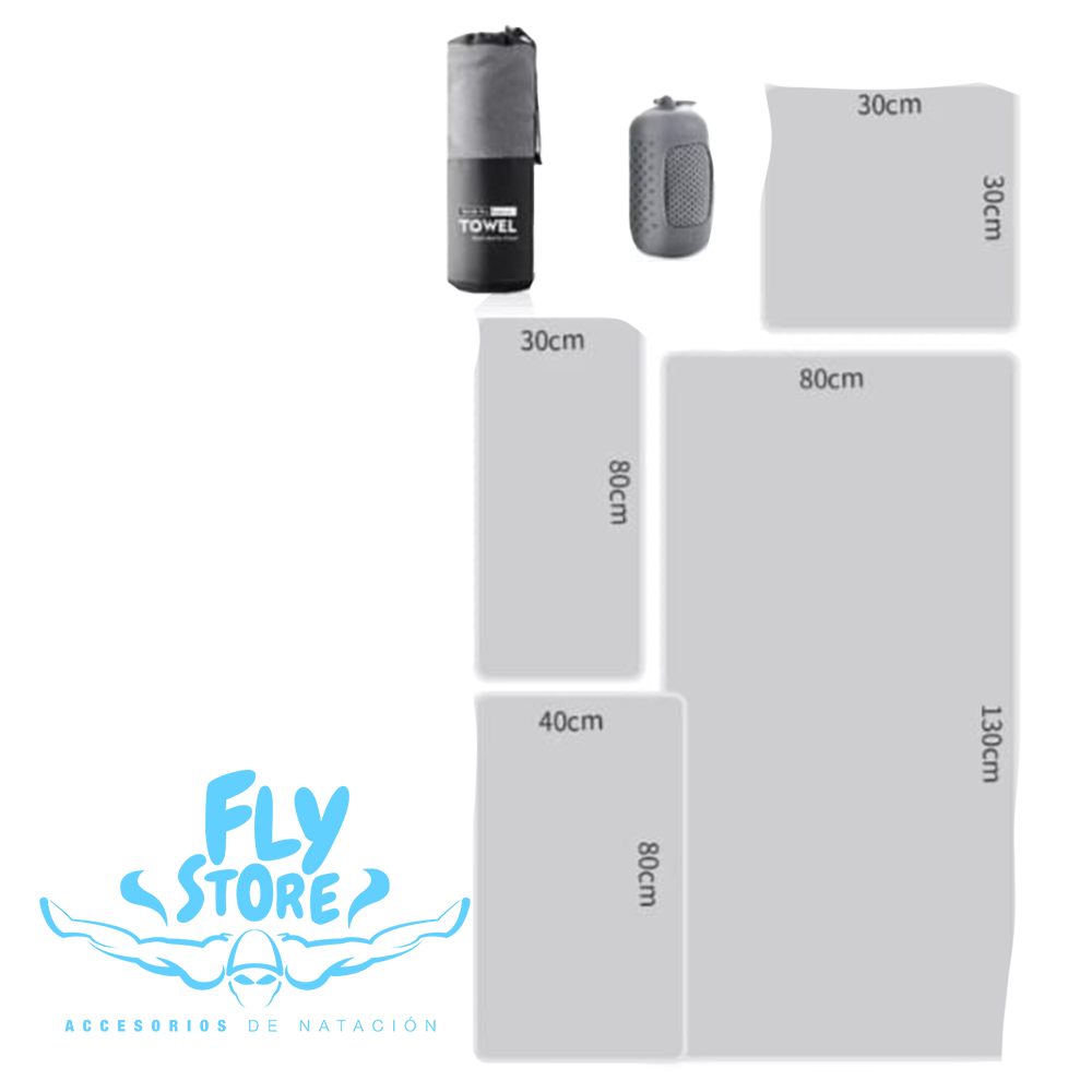 Kit Toallas Microfibra