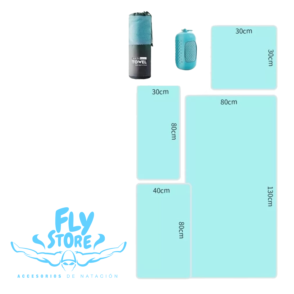 Kit Toallas Microfibra