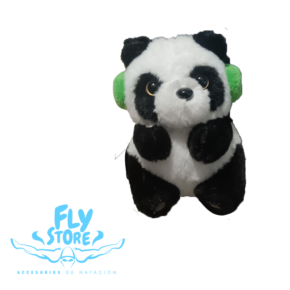 Panda con Audifonos